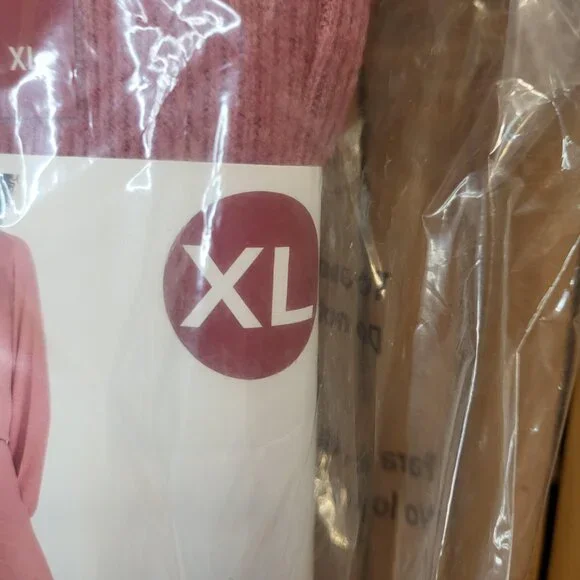 BB Dakota Ribbed 2 Piece Lounge Set XL Mauve New - Picture 3 of 5